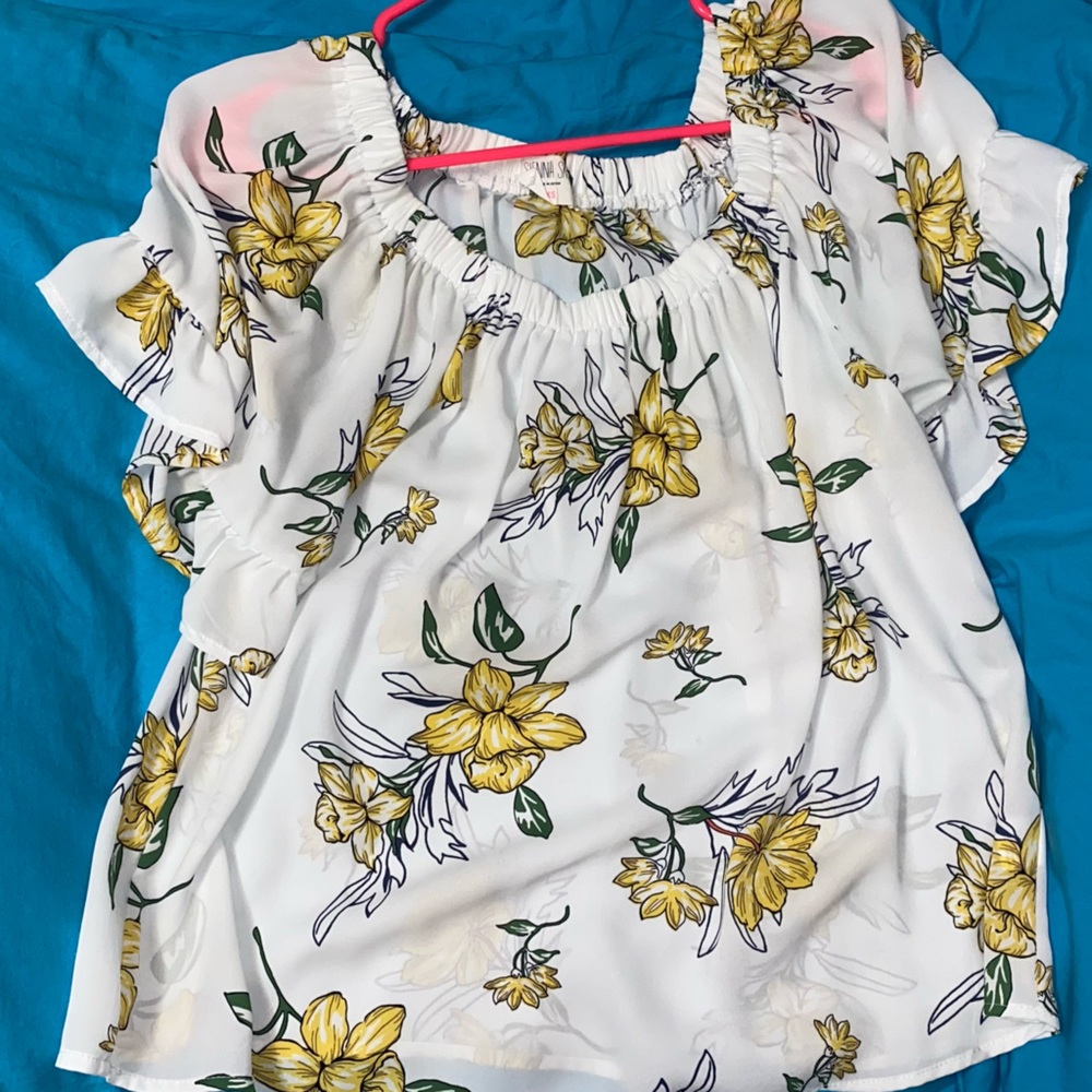 flowery blouse